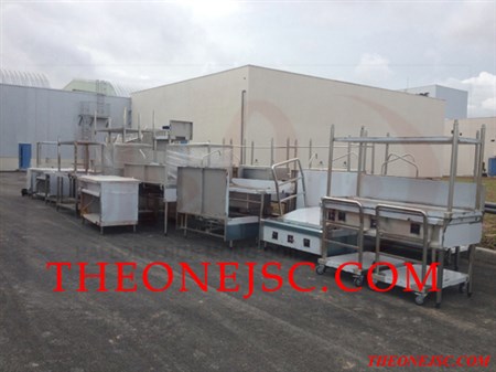 Lắp đặt bếp inox nhà máy khu công nghiệp bếp ăn công nhân